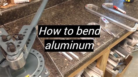 aluminum sheet metal bender|does aluminum bend easily.